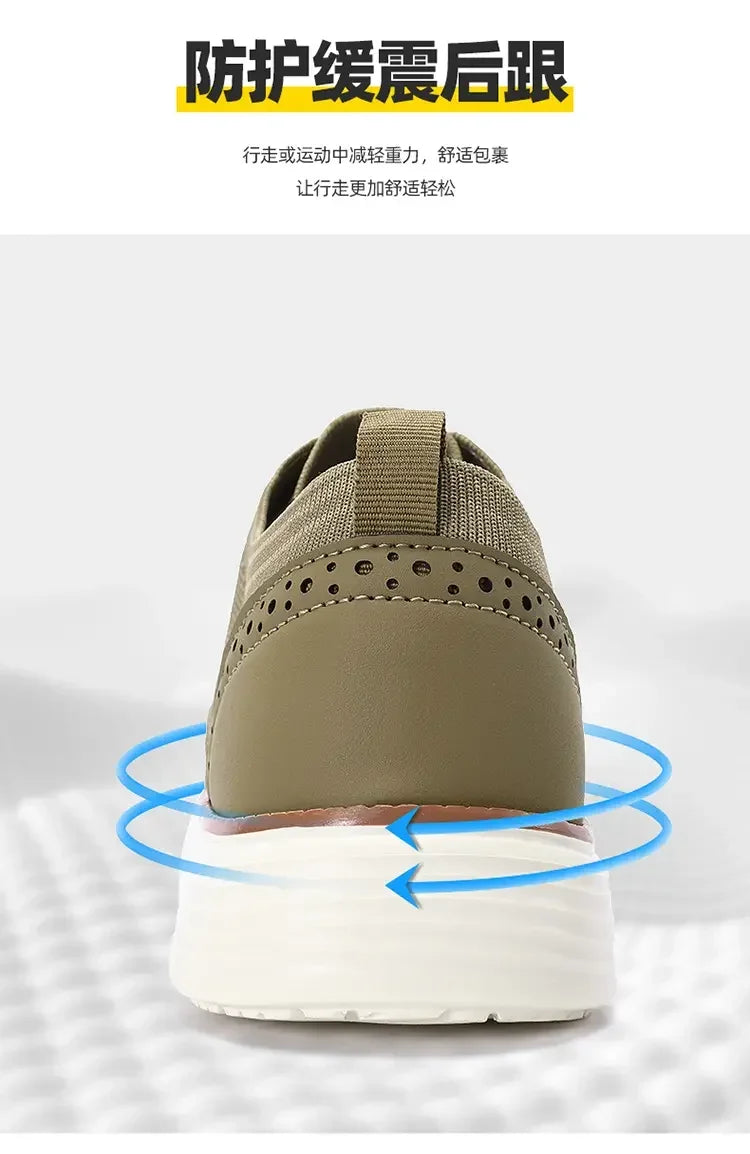 Herren-Slipper aus Mesh, Sportschuhe, rutschfeste Low-Cut-Freizeitschuhe, lässige Sport-Bestseller-Designerschuhe 2025