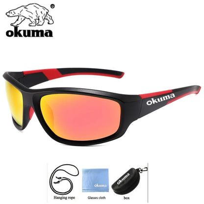 Okuma new fashion outdoor polarized glasses UV400 for cycling fishing driving camping and other sports