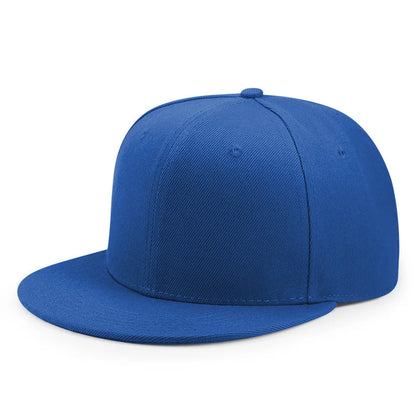 Custom Print Embroidery Logo Flat-brimmed baseball cap Unisex Outdoor Hat Hip Hop Dad Hat Gorras Hombre Street Snapback Hat