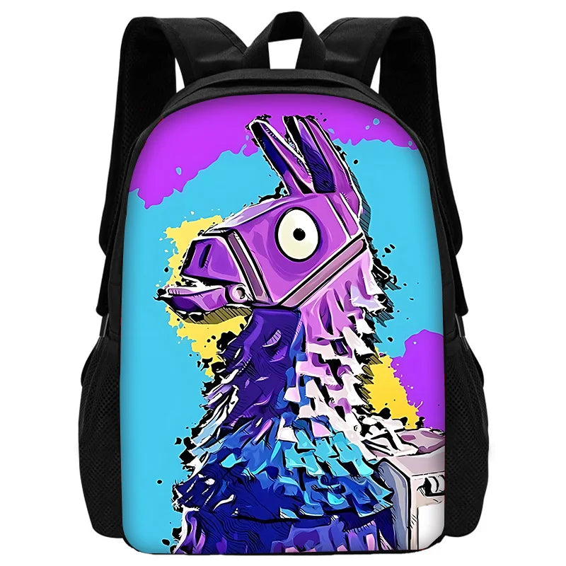 Classic Game Fortnites Kids Backpacks Boys and Girls Student Birthday Gift Child School Bags Unisex Camping Durable Rucksack