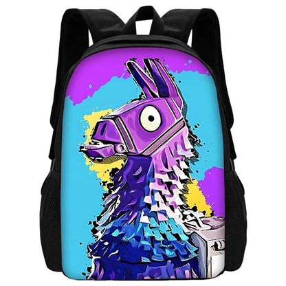 Classic Game Fortnites Kids Backpacks Boys and Girls Student Birthday Gift Child School Bags Unisex Camping Durable Rucksack