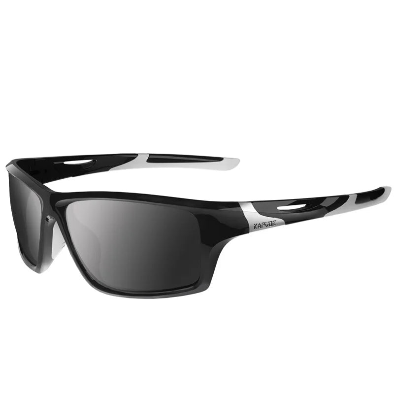 Kapvoe Men Fashion Polarized Sunglasses Cycling Glasses UV400 Eyewear for Men Women Driving Climbing Outdoor Sports Sunglasses