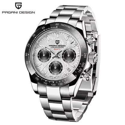 2026 New PAGANI DESIGN Brand Luxury Quartz Watch Sapphire Waterproof Luminous Men watch Japan VK63 Movt All Steel Chronograph