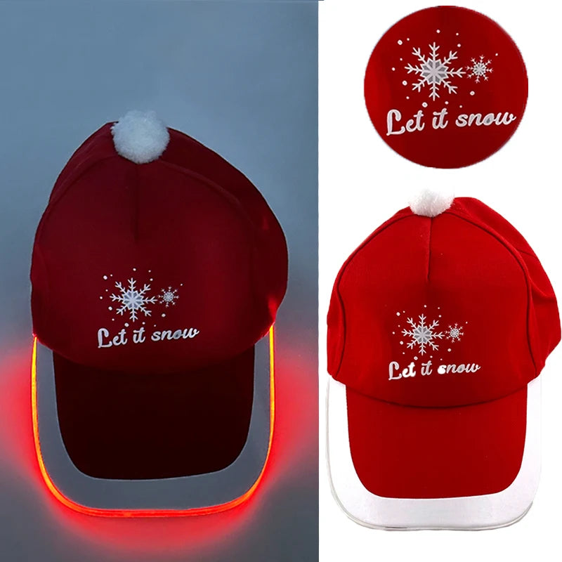 Modieuze lichtgevende baseballpet met LED-verlichting, hiphop-pet voor bar en club, fluorescerende hoed voor heren en dames, DJ-dansaccessoire en kostuumprop