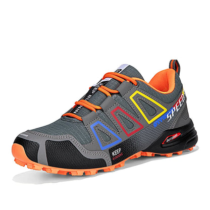 Men's Hiking Shoes Outdoor Sports Shoes Lace-up Hiking Shoes Women's Hiking Sports Shoes Non-slip Hunting Tactical Sports Shoes