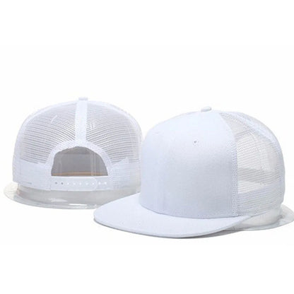 Herre-kasketter, flad hat, hiphop-snapback, fancy nitte-baseballkasket, street dance-kasket, trendy mesh-visir, unge drenge og piger