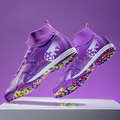 Men Soccer Shoes Breathable Football Boots Futsal Ultralight Professional Training Sneakers Unisex Grass Cleats Match Sport