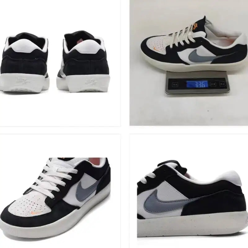 Populära Nike Men SB FORCE 58 låga retro-skateskor – vårens mode, land- och surfstil, avslappnade sneakers DV5477-012