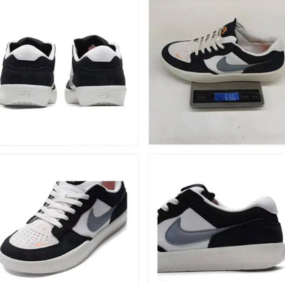 Populära Nike Men SB FORCE 58 låga retro-skateskor – vårens mode, land- och surfstil, avslappnade sneakers DV5477-012