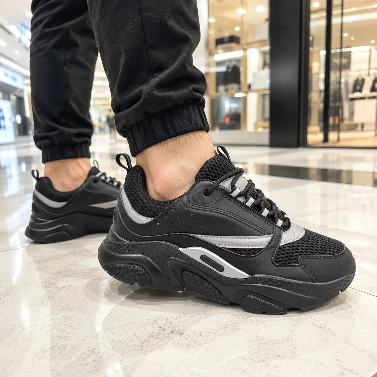 Chaussures décontractées pour hommes, sans logo, semelle épaisse, respirantes, baskets tendance, chaussures de marche confortables pour hommes, zapatillas hombre, chaussures de luxe pour hommes.
