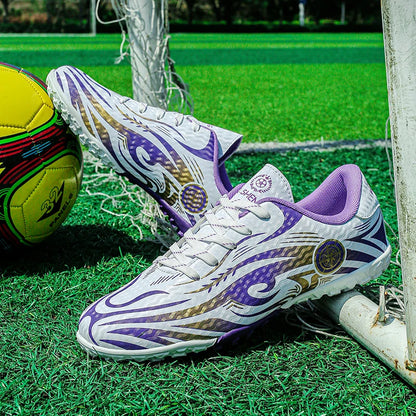 Herren-Fußballschuhe, komfortabel und atmungsaktiv, für Jungen, leicht, rutschfest, Trainingsschuhe für Rasen, Kunstrasen und Outdoor-Sport