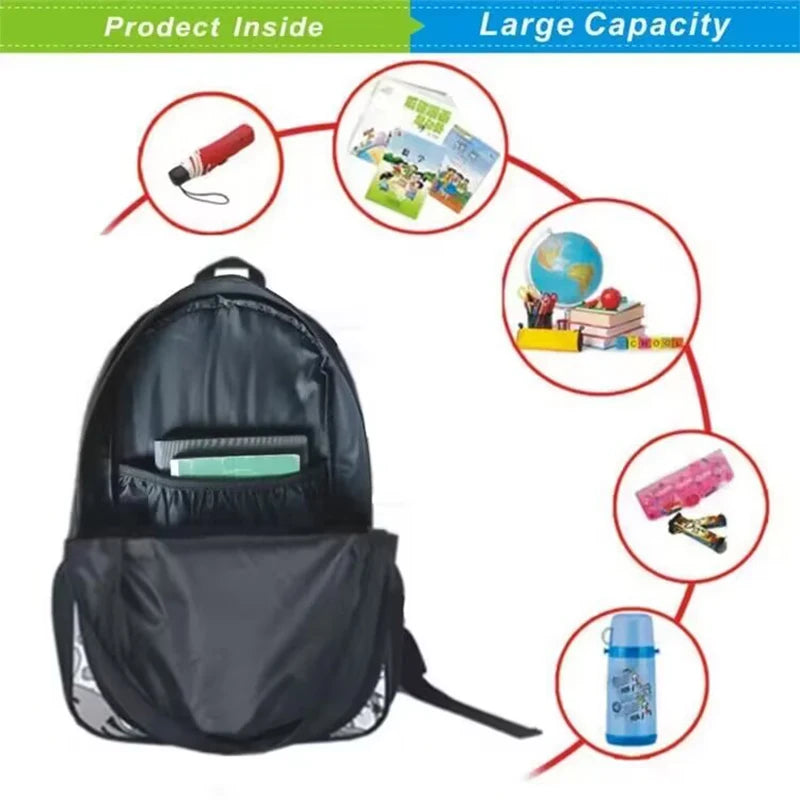 Beliebte FortniteS Gaming-Rucksäcke für Kinder, Jungen und Mädchen – Geburtstagsgeschenk für Schüler, Schulrucksack mit großem Fassungsvermögen, robuster Camping-Rucksack