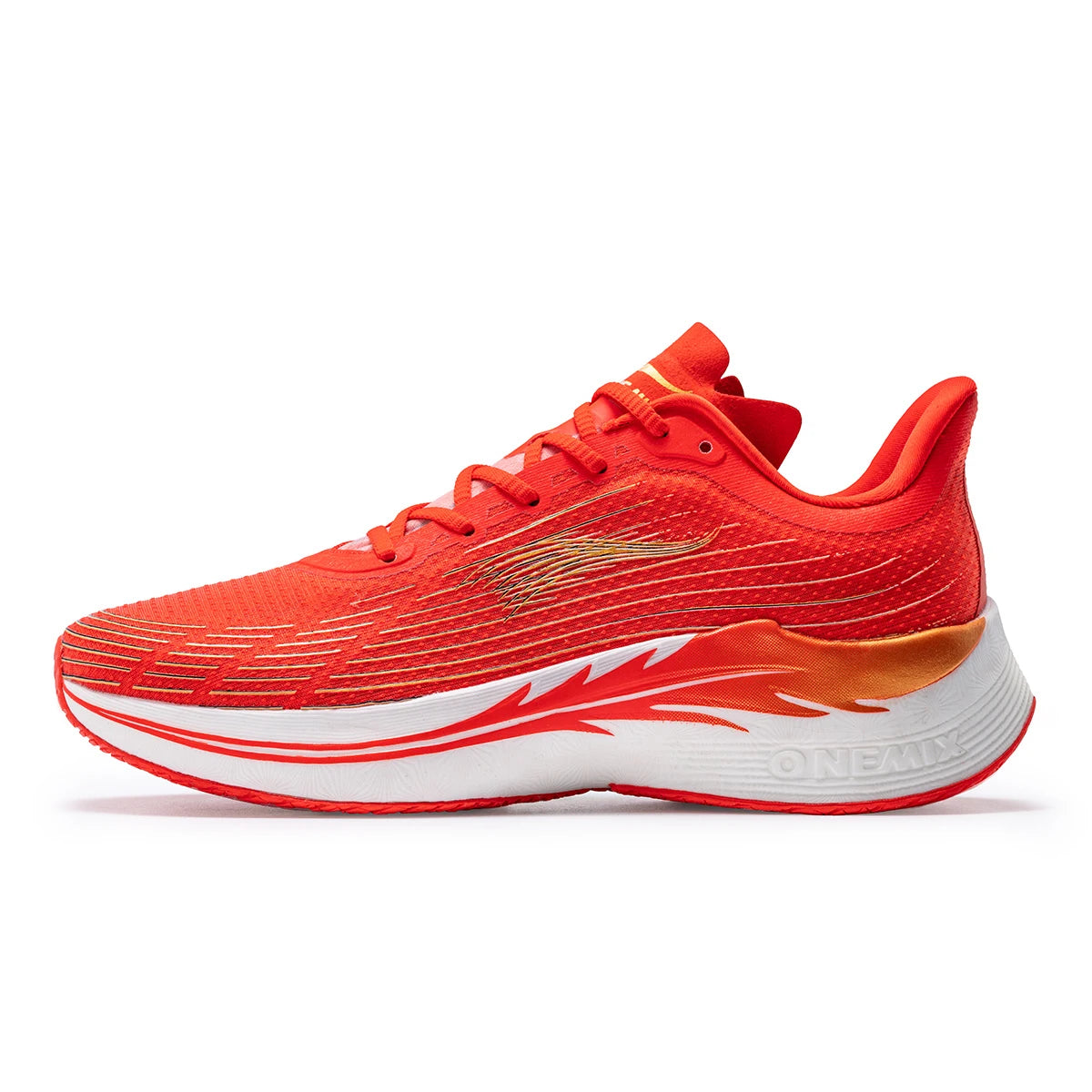 Onemix New Men's Marathon Running Shoes for Women, Breathable Lightweight Sneakers, Lace-Up Athletic Shoes, Comfortable, Light, and Soft