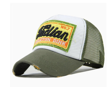 Casquette de baseball brodée avec lettrage, pour hommes et femmes, en maille respirante pour l'été, casquette snapback unisexe, style hip-hop, trucker, « Bone Gorras »