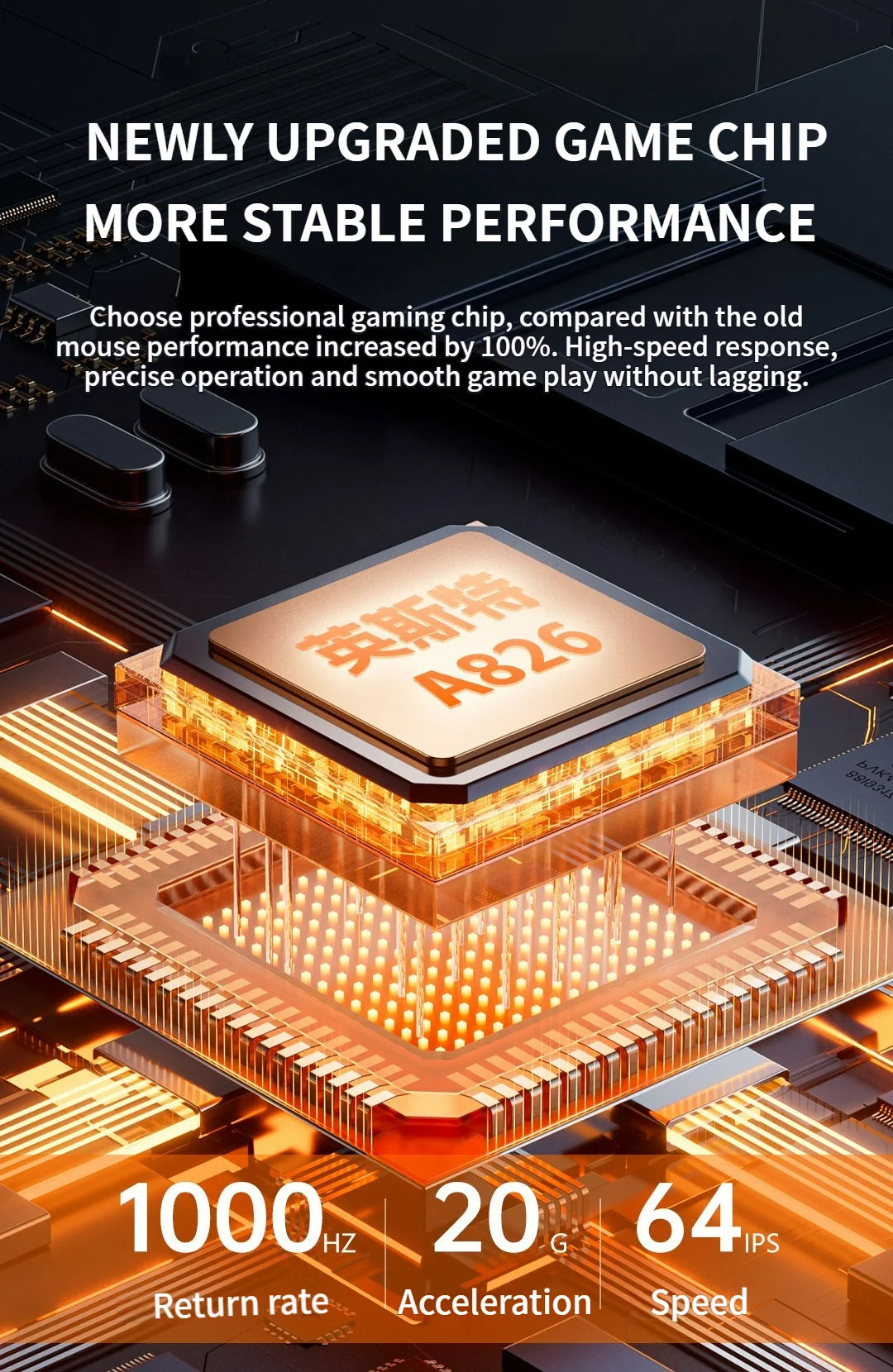 Wired Mouse RGB Lights 10 Keys Macro Programming Gaming Chip 12800DPI Ergonomic Design Medium-Large Hand Gaming Mouse GK502