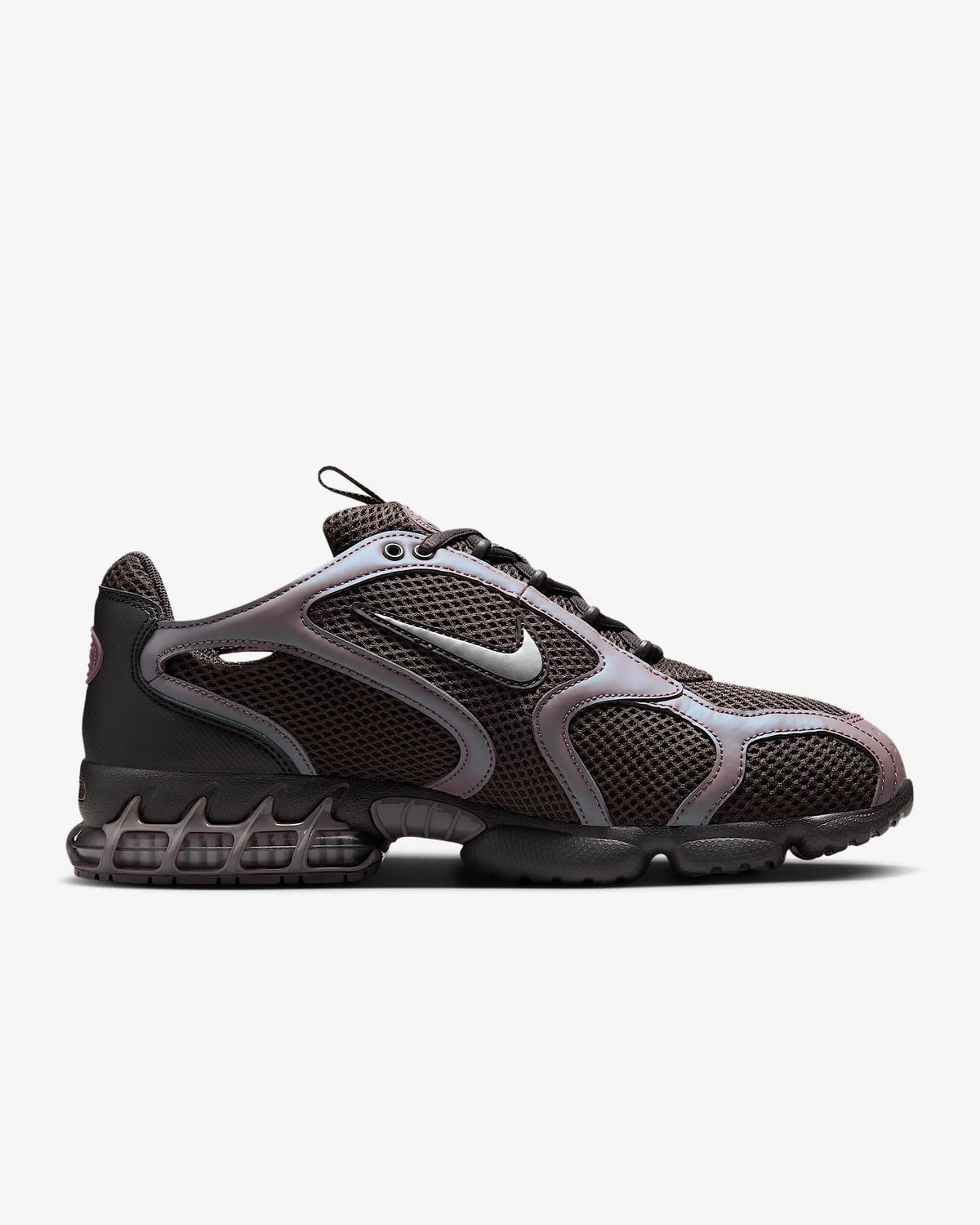 Nike Air Zoom Spiridon Cage 2 Унисекс ниски ежедневни обувки, издръжливи на износване, сиво-червени, за ежедневен стил CJ1288-600