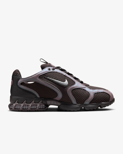 Nike Air Zoom Spiridon Cage 2 Унисекс ниски ежедневни обувки, издръжливи на износване, сиво-червени, за ежедневен стил CJ1288-600