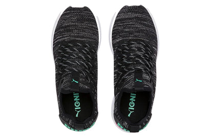 Chaussures de ville basses Puma Ignite Flash Evoknit, baskets, noir et rose, 190511-11