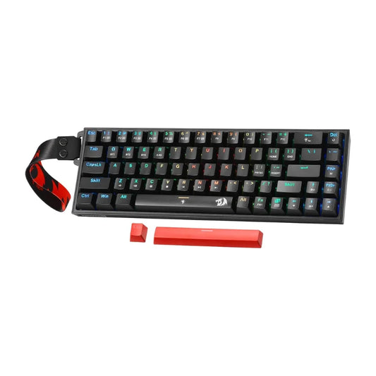 Redragon K631 PRO 65% Wireless Mechanical Gaming Keyboard, 3-Mode RGB Hot-Swappable 68-Key Compact Gaming Keyboard with Bluetooth, 2.4GHz & USB-C