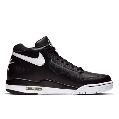 Nike Flight Legacy Mid-Top Retro Basketball Sneakers Men's Black/White BQ4212-002