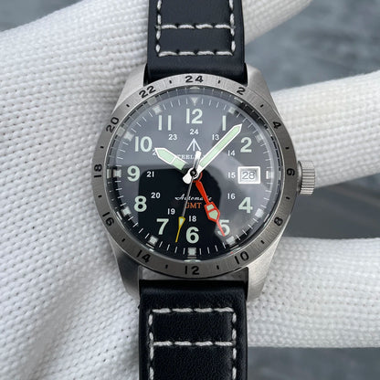 STEELFLIER Ufficiale SF792 GMT Orologio da polso meccanico Movimento NH34 Super BGW9 C3 Luminoso Impermeabile fino a 200 m Orologio da immersione di lusso da uomo