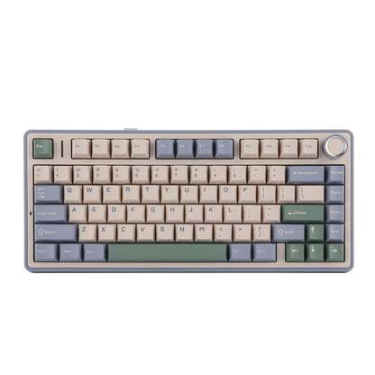 EPOMAKER x AULA F75 75% ANSI Gasket Hot-Swap Bluetooth 5.0/2.4G Wireless/Wired Mechanical Keyboard PBT Keycaps for Win/Mac