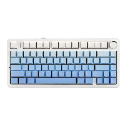 EPOMAKER x AULA F75 75% ANSI Gasket Hot-Swap Bluetooth 5.0/2.4G Wireless/Wired Mechanical Keyboard PBT Keycaps for Win/Mac
