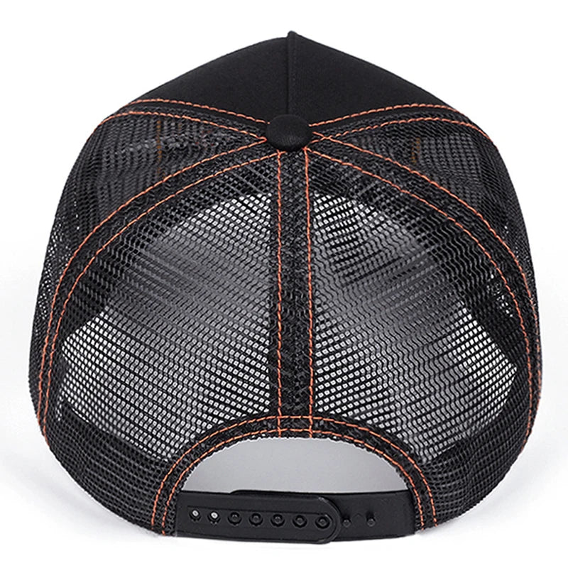2025 New STATION Small Boat Personalized Truck Hat Street Dance HipHop Hat Outdoor Cycling Sunshade Baseball Hat Mesh Hat Unisex