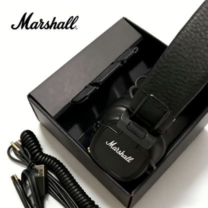 Marshall Major IV 4 Wireless On-Ear Bluetooth Headphones Foldable Deep Bass Sport Gaming Headset with Mic