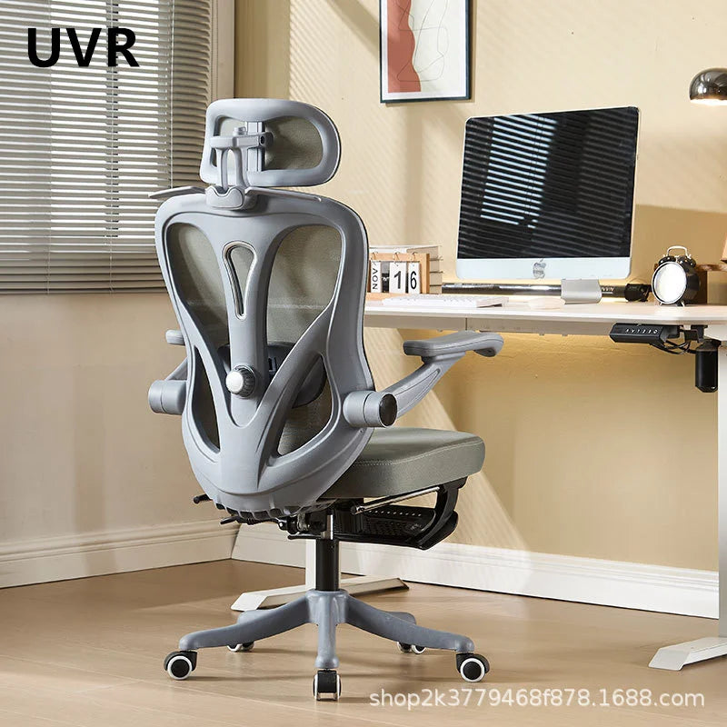 UVR Ergonomic Office Chair with Reclining Mesh Back, Adjustable Height Computer Chair, Comfortable Executive Desk Chair for Home & Office