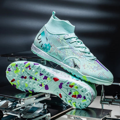 Nieuwe voetbalschoenen voor heren, ademende trainingsschoenen met noppen voor gras, lange spikes voor wedstrijden, indoor sneakers, ultralicht, dropshipping
