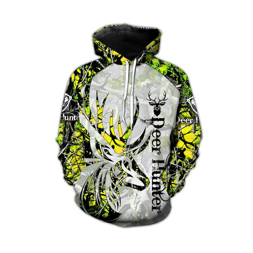 Modna jesenska kapuca z motivom leva in volka, bela tigrska koža, 3D-potisk po celotni površini, moška majica z dolgimi rokavi, unisex pulover, casual jakna