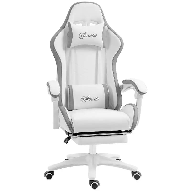 Ergonomic Gaming Chair 120KG Load 135° Recline Footrest Adjustable Headrest Lumbar Support Home Office Chair