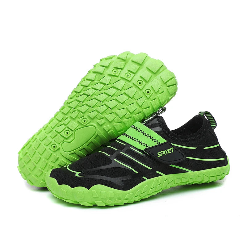Children Swimming Water Shoes Quick Dry Beach Aqua Shoe Boy Girl Barefoot Sports Wading Sneakers Kids Diving Fishing Surf Sandal