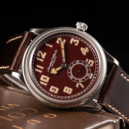 Hruodland 2024 New Retro Classic Men Watches Automatic Mechanical Stainless Steel Brown Leather Diving Wristwatch for Male