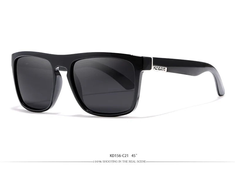 Outdoor Sport Square Myopia Lens Prescription Sunglasses Men Polarized Driving Anti-Glare Myopes Lunettes 0 -0.5 -0.75 To -6.0