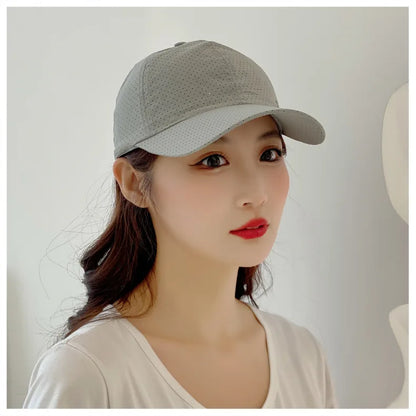 Original Design Running Cap Thin Quick Drying Breathable Duck Tongue Outdoor Men's Sun Summer Fishing Avisor Baseball Cap