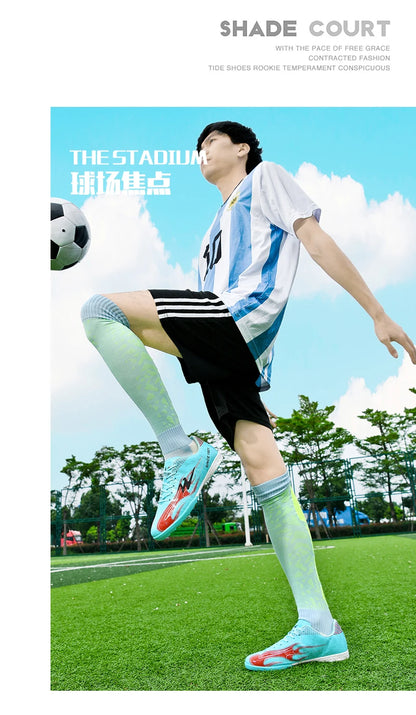Double Star Football Shoes 2026 New Football Training Match Anti slip Grasping Stable Support Special Football Shoes