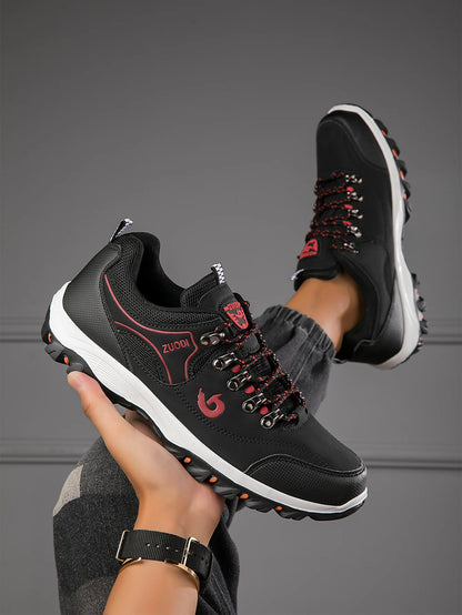 New Men's Hiking Shoes Breathable Hiking Sports Shoes Outdoor Ultra-light Non-slip Hiking Camping Running Hiking Sports Shoes