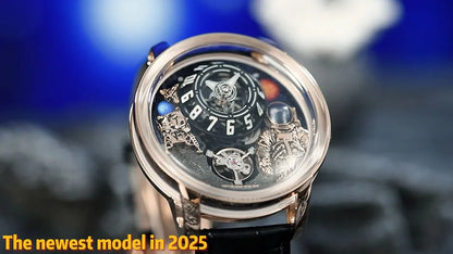 2025 PINDU Design Men Wristwatches Top Brand Luxury Robot Astronaut Space Series Watch Men Sapphire Luminous Waterproof Watches