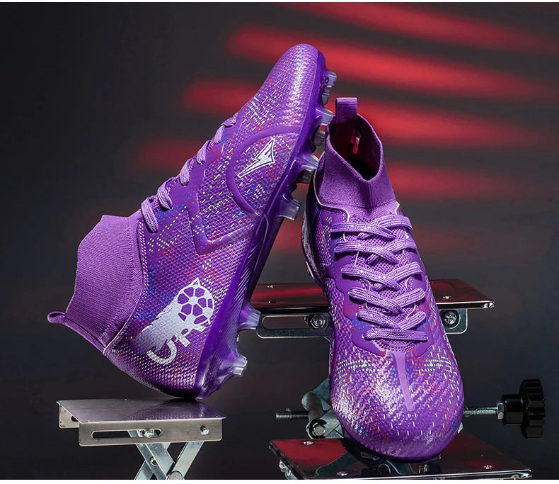Nieuwe voetbalschoenen voor heren, ademende trainingsschoenen met noppen voor gras, lange spikes voor wedstrijden, indoor sneakers, ultralicht, dropshipping