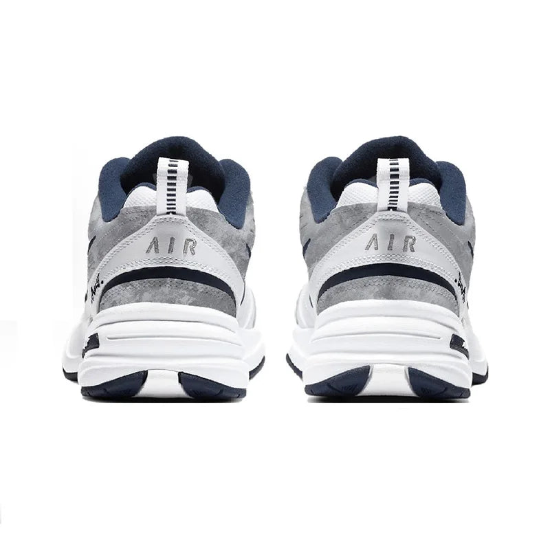 Specialfremstillede sneakers Nike Air Monarch 4 "Misty Night Blue Star" klassiske retro-løbesko til mænd