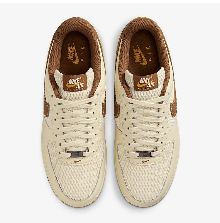 Nike ægte Air Force 1 herresko i klassisk sportsmesh IB7719-113