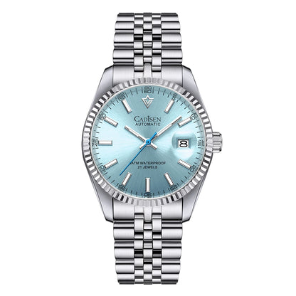 CADISEN Men Mechanical Watch Top Brand Luxury Automatic Watch Business Stainless Steel Waterproof Watch Men Relogio Masculino