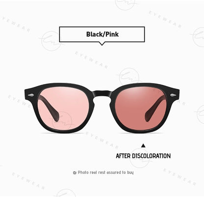 LM NEW Fashion Photochromic Sunglasses Women Men Polarized Blue Eyewear Drivign Outdoor UV Protection Eyewear gafas de sol mujer