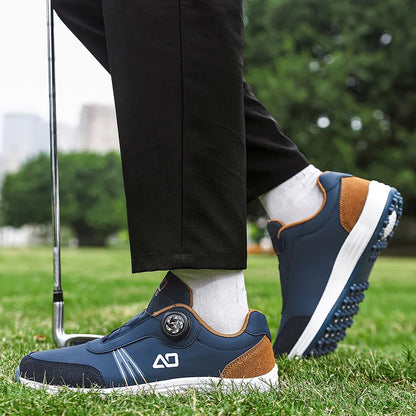 Chaussures de golf d'extérieur, chaussures de randonnée confortables et antidérapantes pour hommes et femmes, au style tendance et moderne, chaussures de voyage décontractées 9