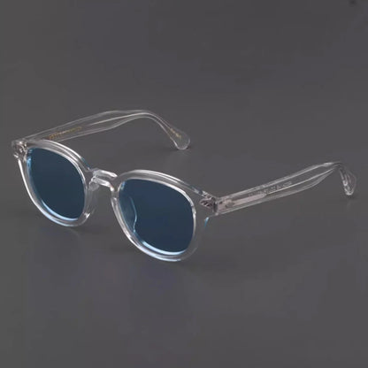 Polarized Sunglasses Men Women Johnny Depp Lemtosh Style Sun Glasses Retro Round Acetate Frame UV400 Lens Oculos