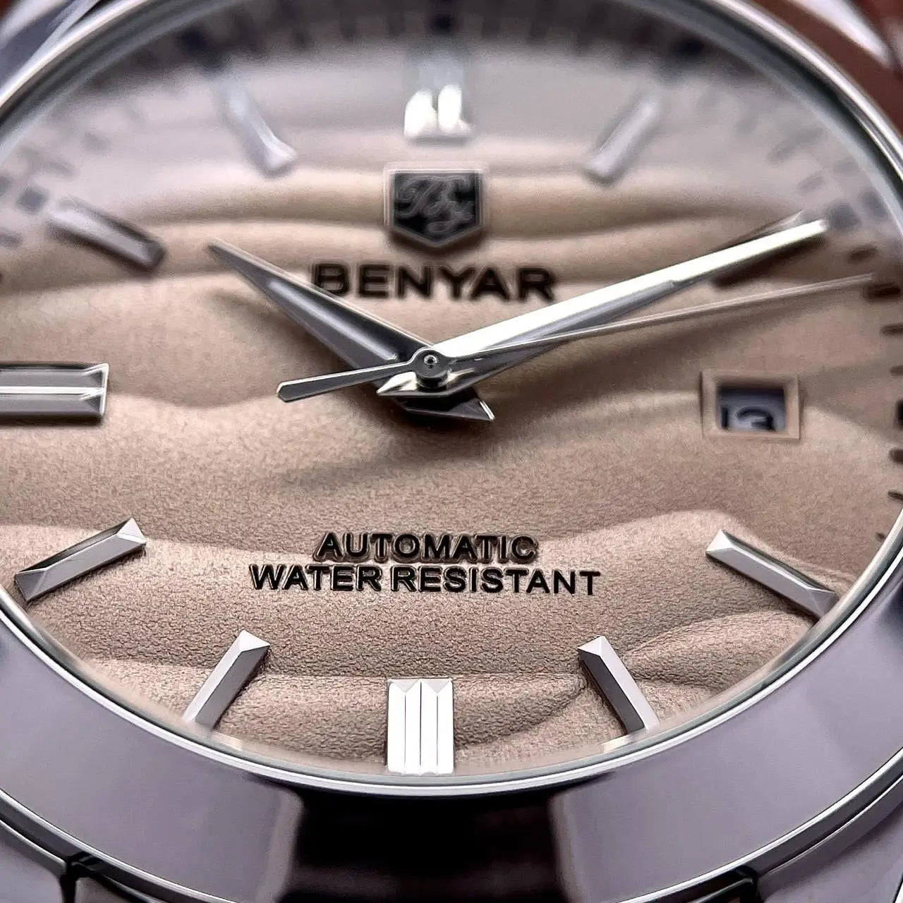 BENYAR Top Sand Series 40mm Hot Selling Mechanical Watch 316L Stainless Steel Simple 5 Bar Waterproof Automatic Men's Watch