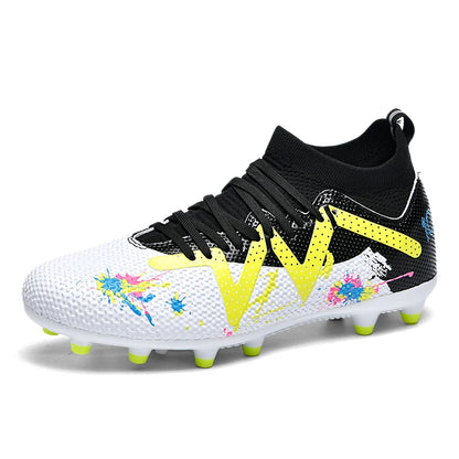 Botte de Football en salle, crampons de Futsal professionnels pour hommes, chaussures de Football pour adultes, durables, confortables, antidérapantes, baskets d'entraînement pour adolescents