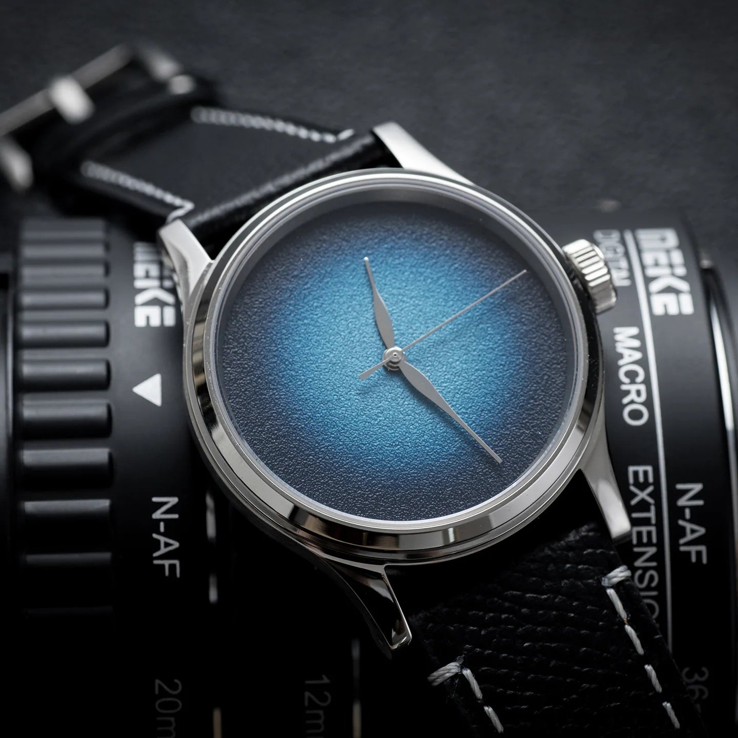 MysteriousCold 38mm Genuine Men's Mechanical Watch 2824 Movement Sapphire 100M Waterproof Leather Business Watches reloj hombre
